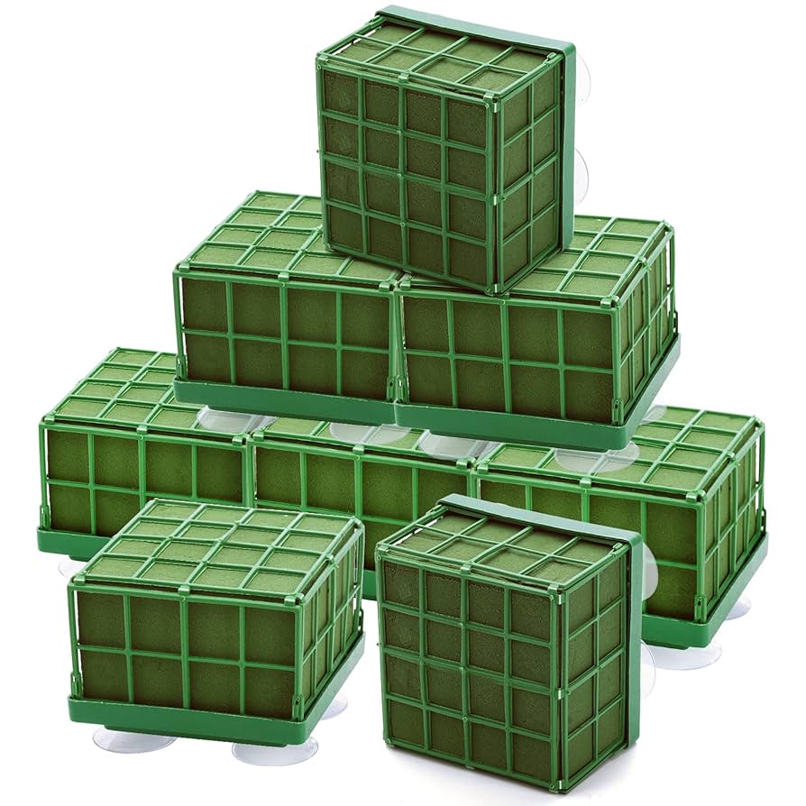 Amazon.com: Lyellfe 8 Pack Square Floral Foam Cage, Floral